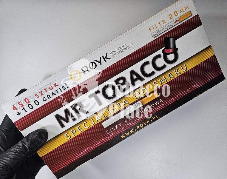 Сигаретные Гильзы MR TOBACCO 550 шт с фильтром 20 мм MR-Tobacco-20 фото