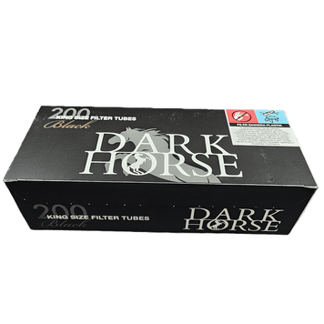 Сигаретні гільзи Dark Horse Black King Size 200 шт Dark-Horse-Black-King-Size-200 фото