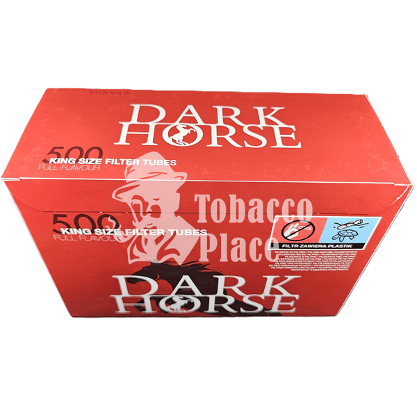 Сигаретні гільзи Dark Horse King Size Filter Tubes 500 шт Dark-Horse-King-Size-Filter-Tubes-500 фото